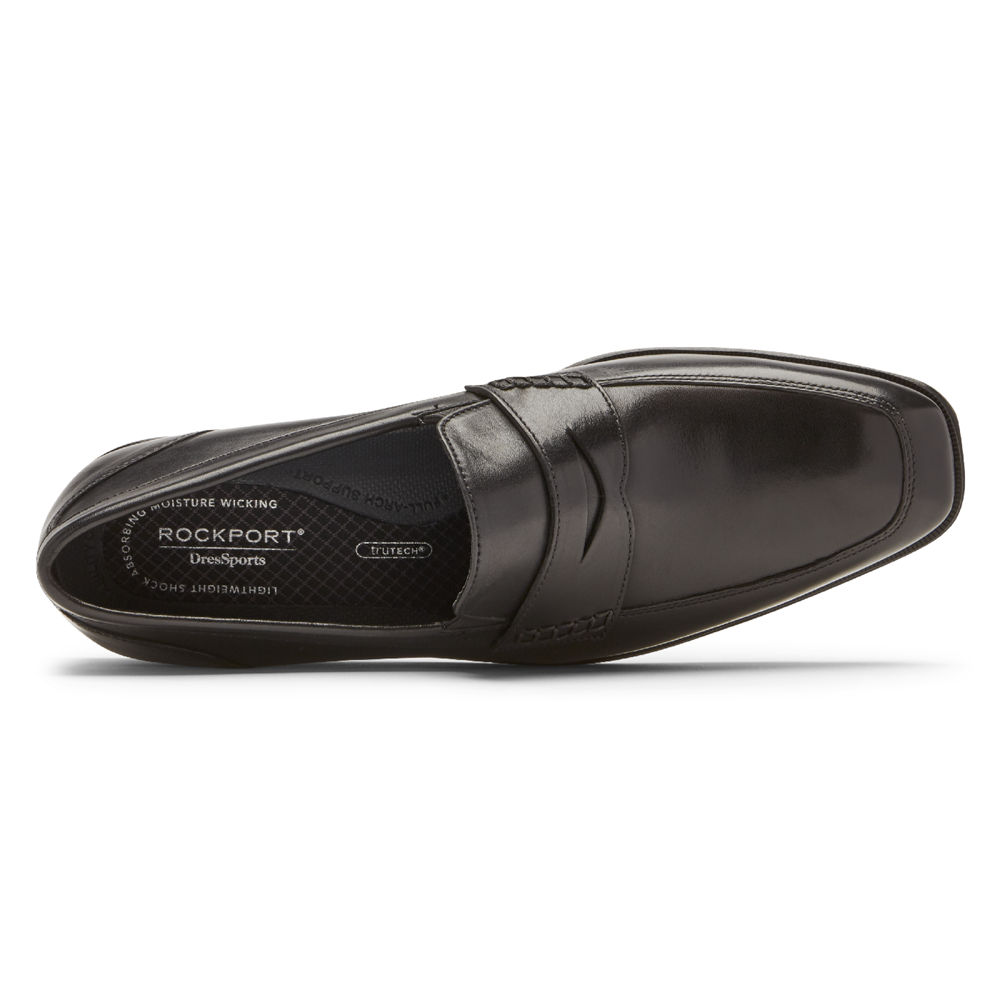 Rockport Loafers Herre Svart - Dres Sports Business 2 Penny - IVNR46972